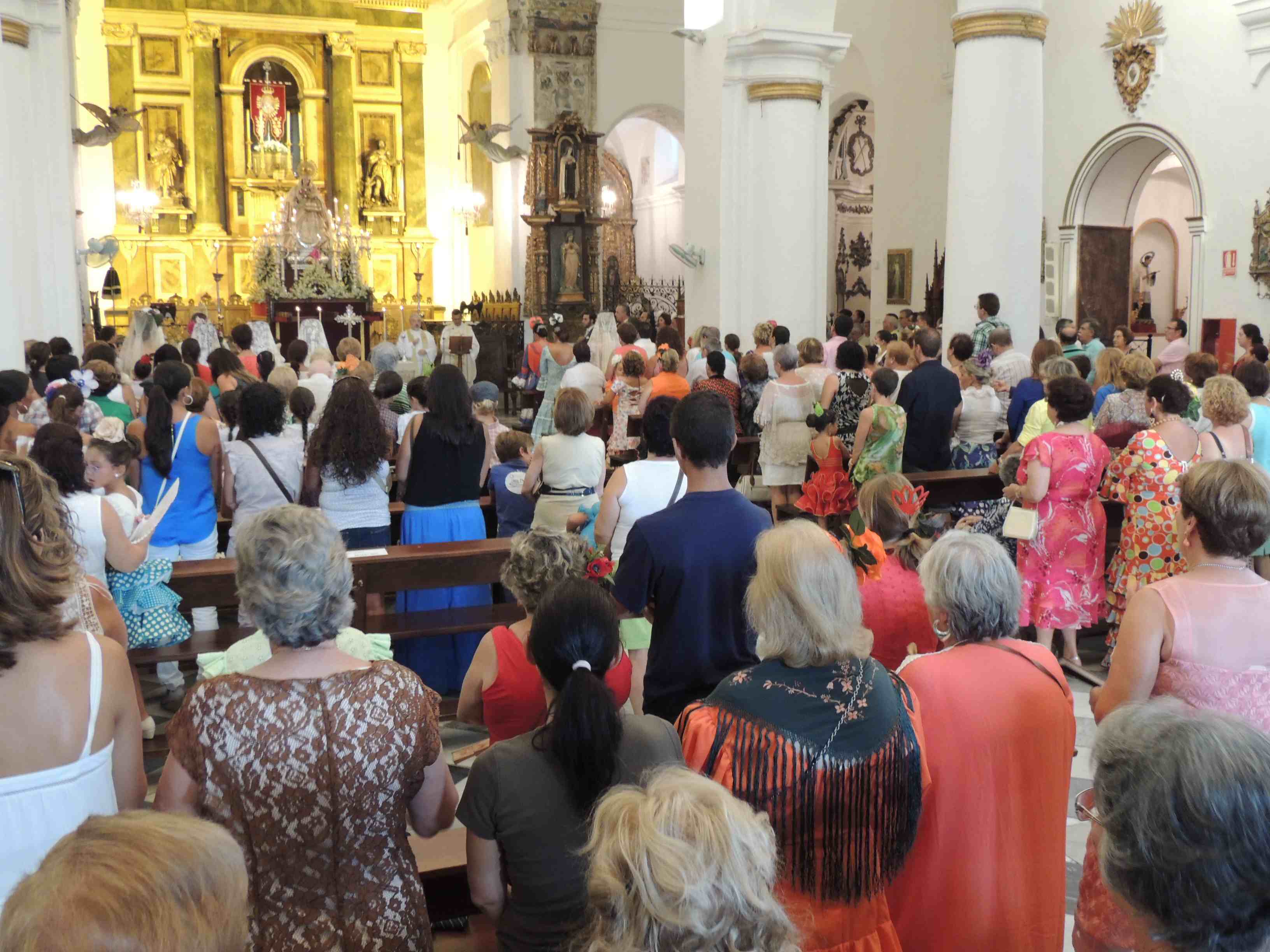 Misa Y Procesi N En Honor De Santa Mar A Coronada Patrona De San Roque